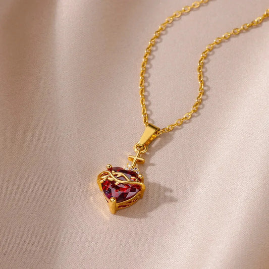 Collar Corazon de Jesus
