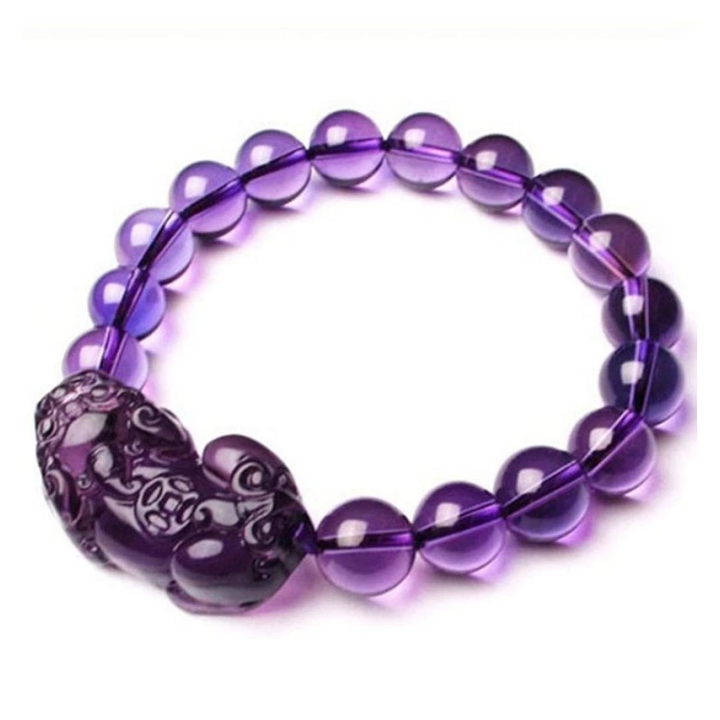 GRATIS por hoy: Nueva Pulsera Morada Feng Shui